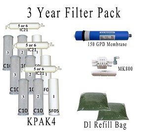 Value Pack- Entire 3 Years of Replacement Filters Bundle AR150P
