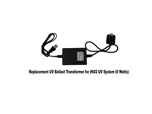 TMR-UV-6W, Replacement UV Ballast Transformer 6 Watts for 602 UV