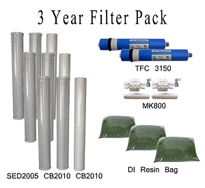 Value Pack- Entire 3 Years of Replacement Filters Bundle RD322