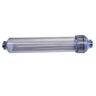 214, Clear EMPTY Inline Filter Housing Cartridge Case