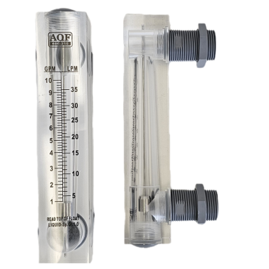 AQF-600-210, Flow Meter Panel Mount 1" NPT