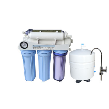 .AR125 Aquarium Drinking 120GPD REVERSE OSMOSIS RO DI WATER FILTER SYSTEM