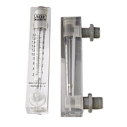 AQF-600-102, Flow Meter Panel Mount 3/8" MPT