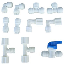 FPK11, High Quality Fittings, Ball Valves, and Connectors Bag 1/4" (Value-Pack)