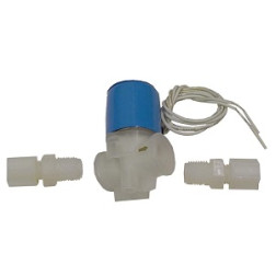 SV-24DC-38-Plastic, KSD Solenoid Valve ESO 3/8" 24V DC