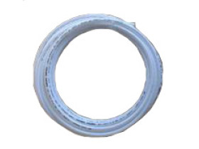 718TB38, Tubing, 20 feet 3/8" white tube LLDPE PE for drinking water