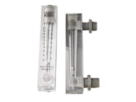 AQF-600-105, Flow Meter Panel Mount 1/2" MPT