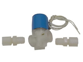 SV-110AC-14, Solenoid Valve ESO 1/4" plastic, 110V AC