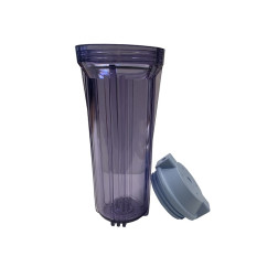 KM701C, Special Koolermax Filter Housing Canister Casing 1/4 FPT Clear Color